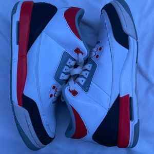 Jordan 3 Fire Red Size 7 GS